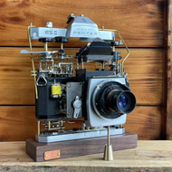 Disassembled Camera Model