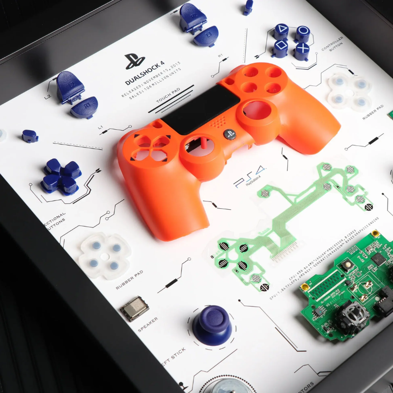 DisassembledPS4 Controller Teardown Frame