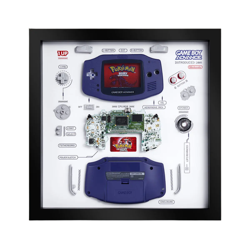 Disassembled Nintendo Game Boy Advance Frame