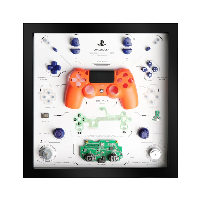 DisassembledPS4 Controller Teardown Frame