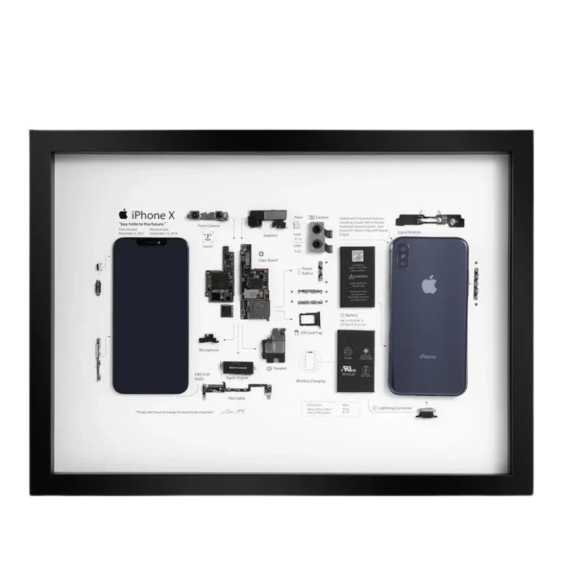 iPhone X Teardown Frame | Collectible Apple Tech Art