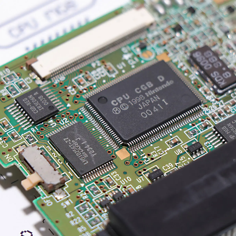 Disassembled Nintendo Game Boy Color Frame