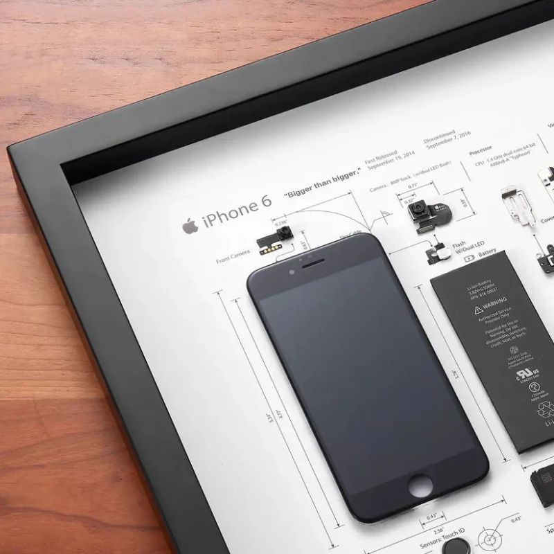 iPhone 6 Teardown Frame | Collectible Apple Tech Art