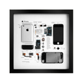 iPhone 2G (1st Generation) Teardown Frame | Vintage Apple Disassembly Art