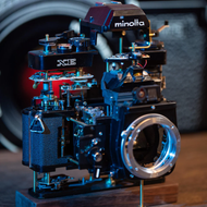 Disassembled Camera Model