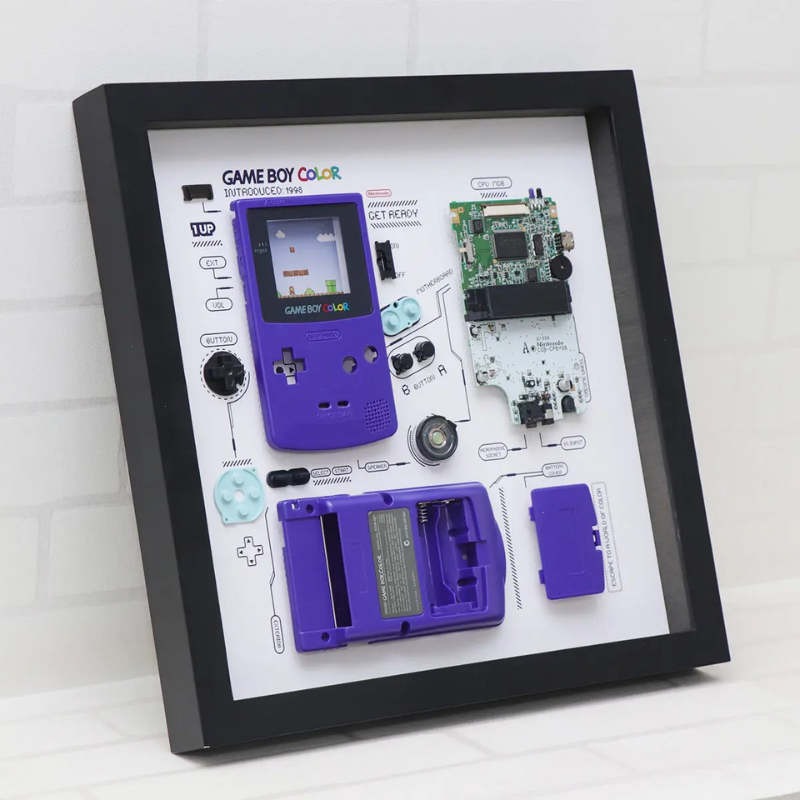 Disassembled Nintendo Game Boy Color Frame