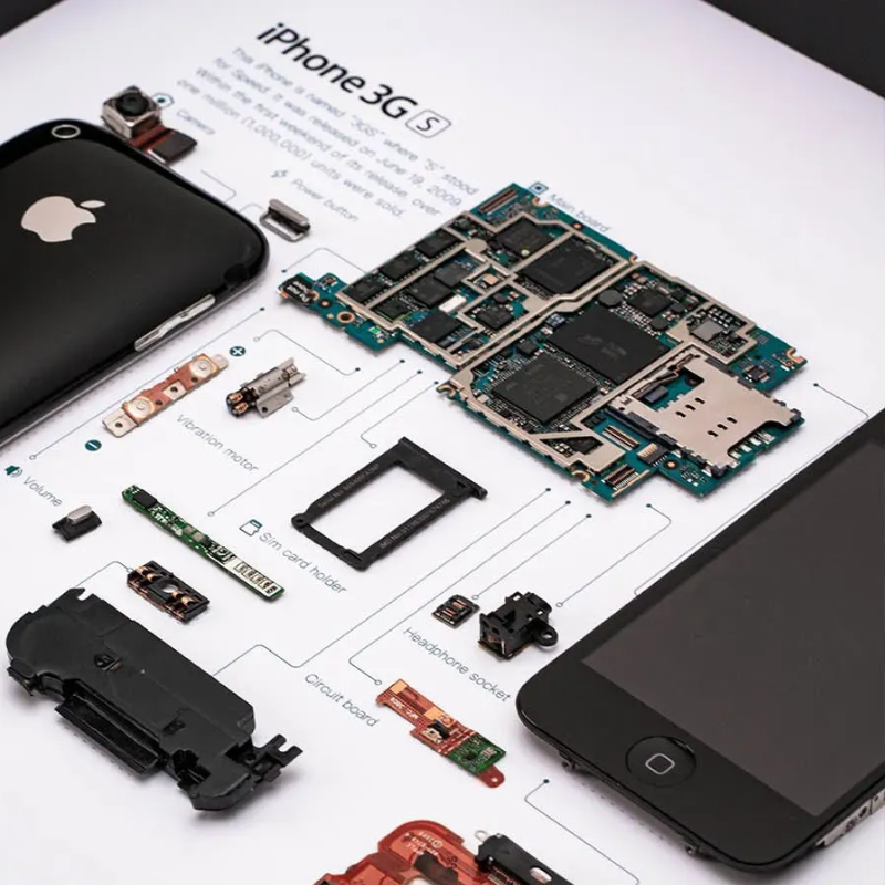 iPhone 3GS Teardown Frame | Collectible Apple Tech Art