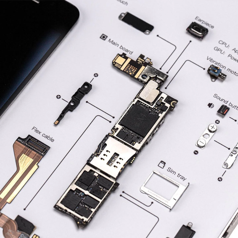 iPhone 4 Teardown Frame | Collectible Apple Tech Art