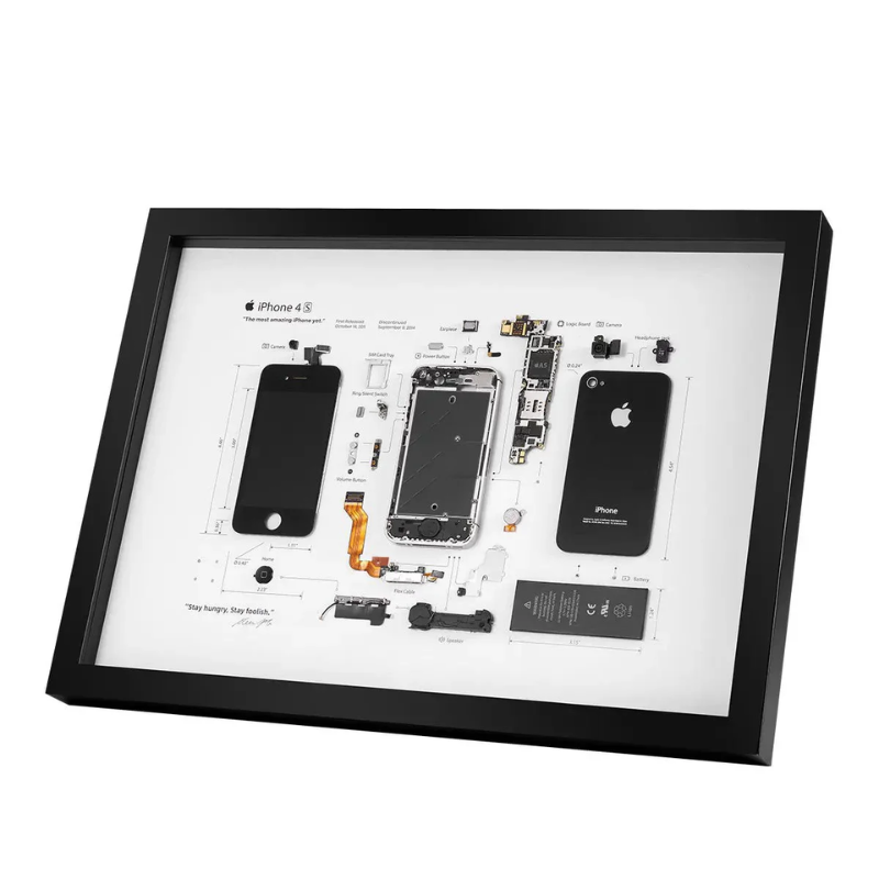 iPhone 4S Teardown Frame | Collectible Apple Tech Art