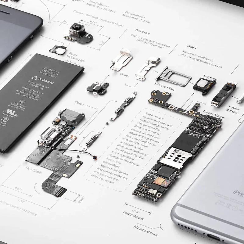 iPhone 6 Teardown Frame | Collectible Apple Tech Art