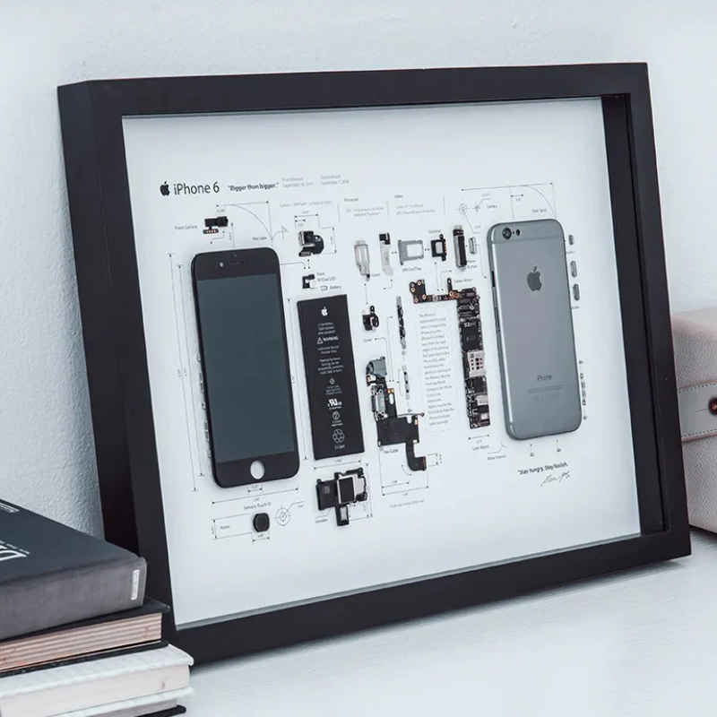 iPhone 6 Teardown Frame | Collectible Apple Tech Art
