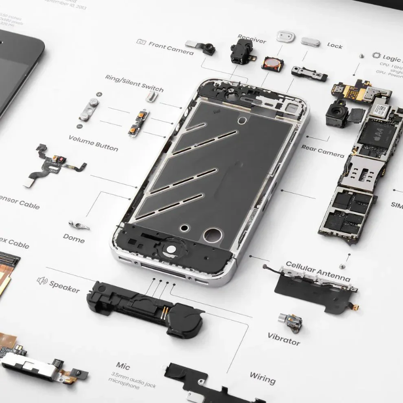iPhone 4 Teardown Frame | Collectible Apple Tech Art