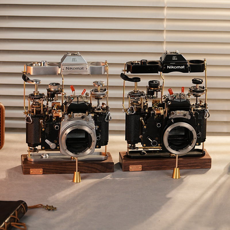 Disassembled Mechanical Film Camera Nikomat,Photographer Gifts
