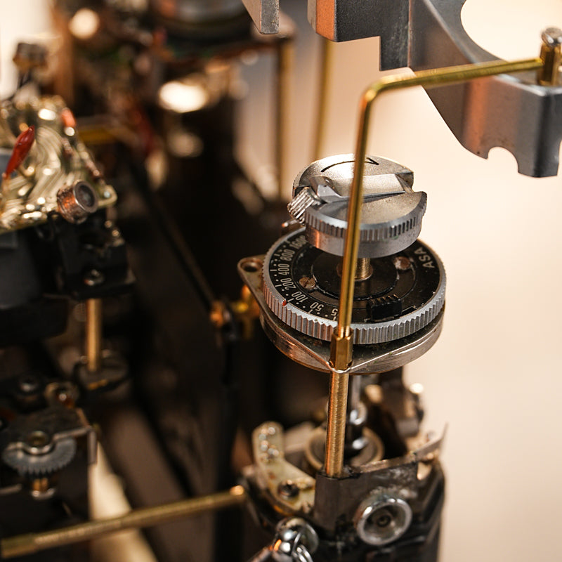 Disassembled Mechanical Film Camera Nikomat,Photographer Gifts