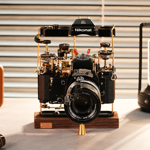 Disassembled Mechanical Film Camera Nikomat,Photographer Gifts