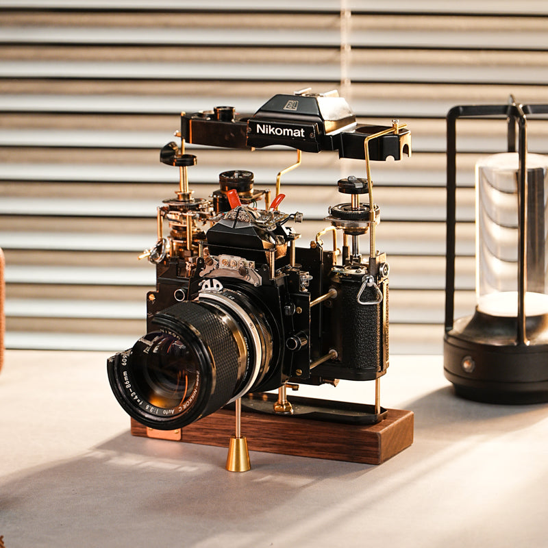 Disassembled Mechanical Film Camera Nikomat,Photographer Gifts