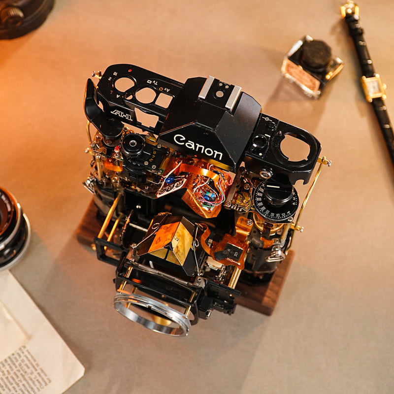 Disassembled Mechanical Film Canon A1 ,Gift for Photographers