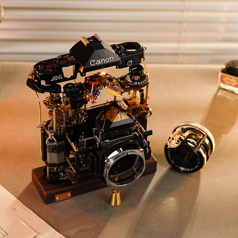 Disassembled Mechanical Film Canon A1 ,Gift for Photographers