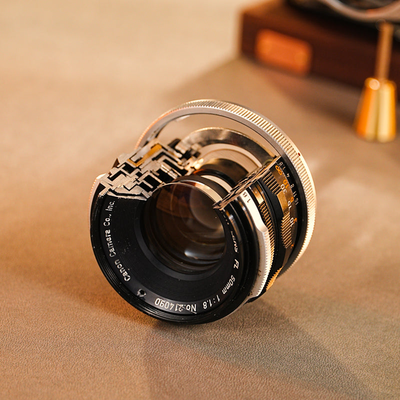 Disassembled Mechanical Film Canon A1 ,Gift for Photographers