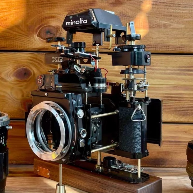Minolta XE Disassembled Mechanical Film Camera Art