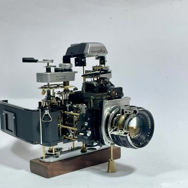 Minolta XE Disassembled Mechanical Film Camera Art