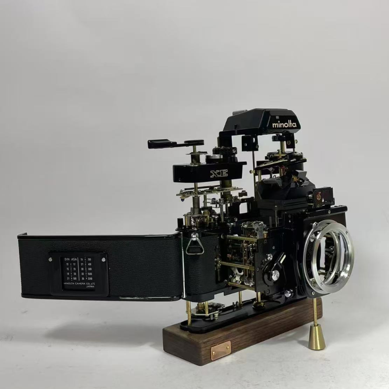 Minolta XE Disassembled Mechanical Film Camera Art