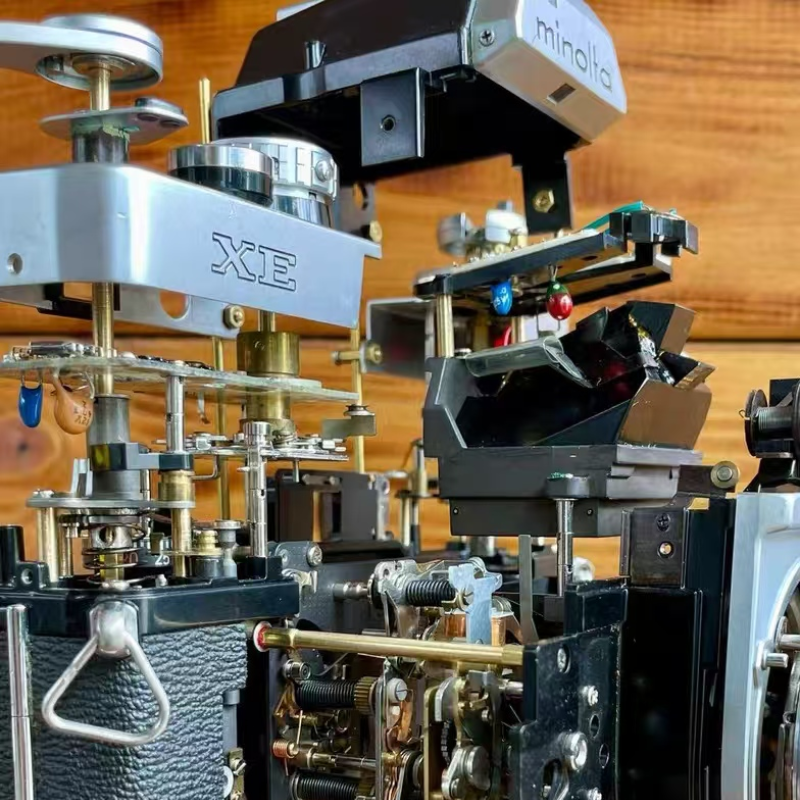 Minolta XE Disassembled Mechanical Film Camera Art